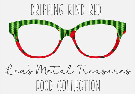 Dripping Rind Red Eyewear Toppers COMES WITH MAGNETS