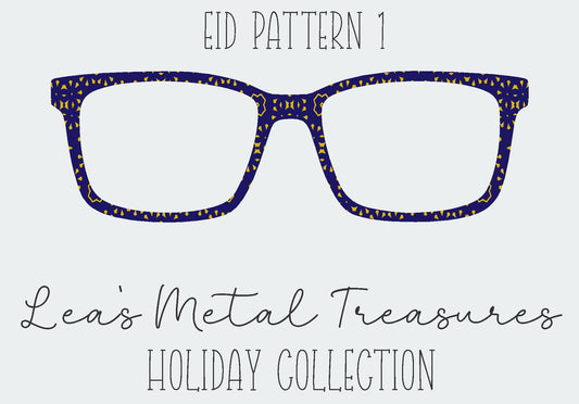 EID Pattern 1 Eyewear Frame Toppers