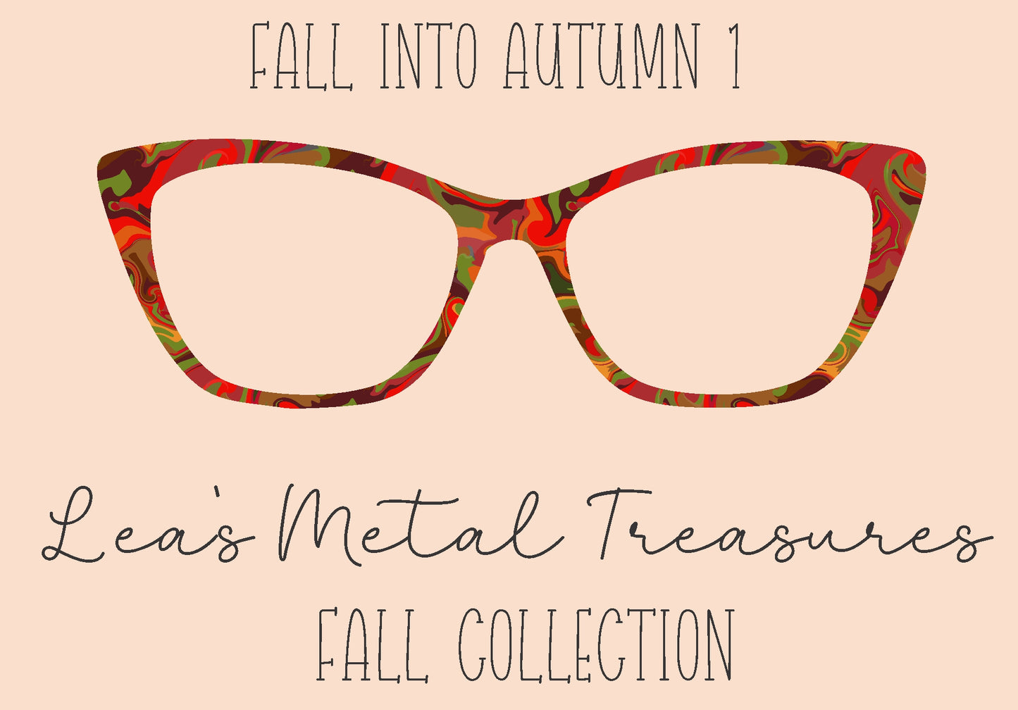 Fall Into Autumn 1 Eyewear Frame Toppers