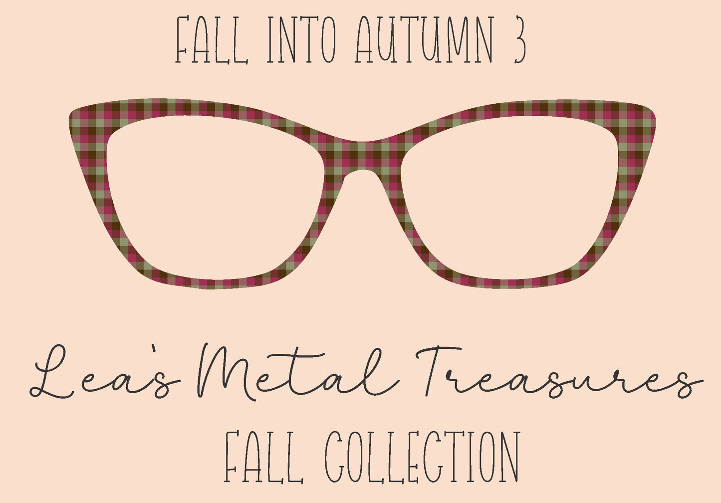 Fall Into Autumn 3 Eyewear Frame Toppers