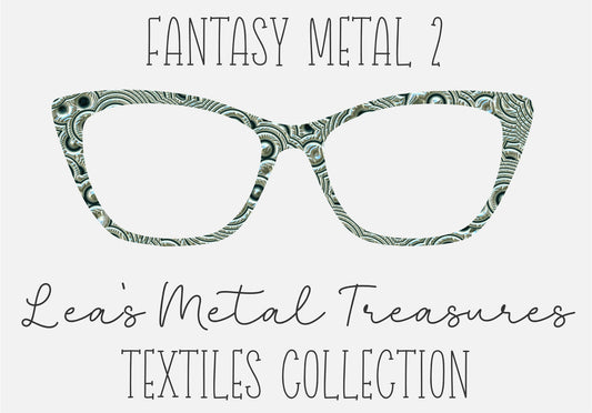 FANTASY METAL 2 Eyewear Frame Toppers COMES WITH MAGNETS