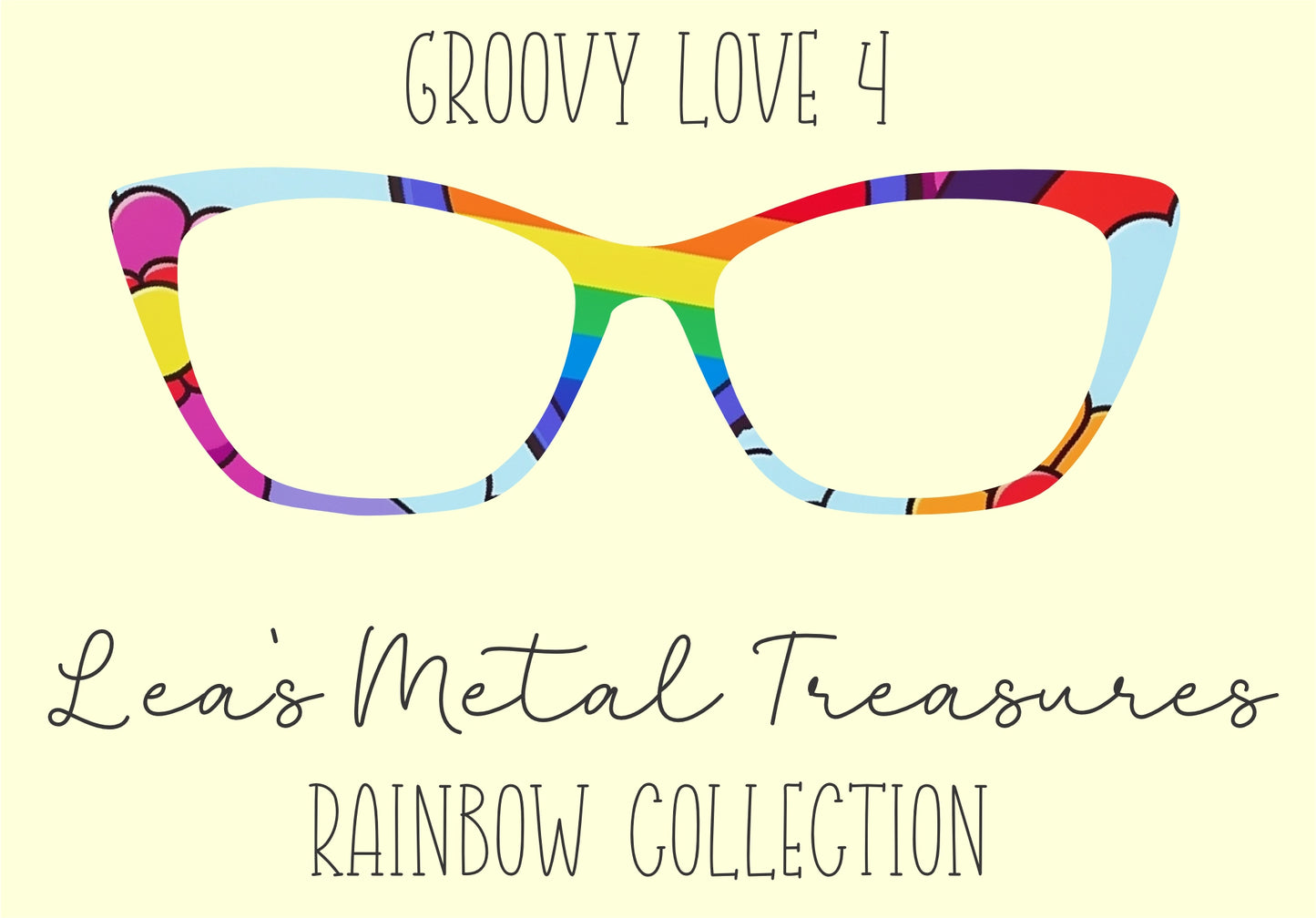 Groovy Love 4 Eyewear Frame Toppers