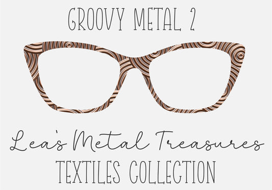 GROOVY METAL 2 Eyewear Frame Toppers COMES WITH MAGNETS