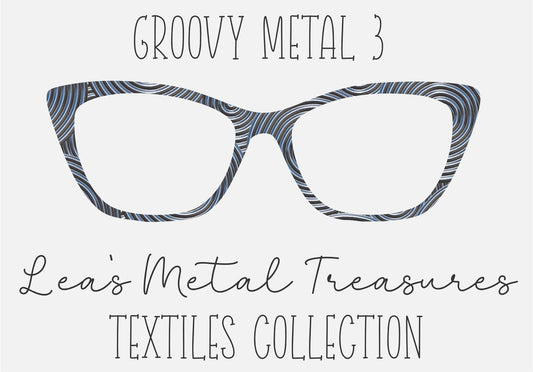 GROOVY METAL 3 Eyewear Frame Toppers COMES WITH MAGNETS