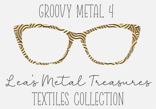GROOVY METAL 4 Eyewear Frame Toppers COMES WITH MAGNETS