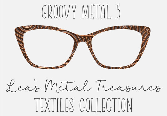 GROOVY METAL 5 Eyewear Frame Toppers COMES WITH MAGNETS