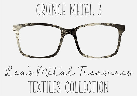GRUNGE METAL 3 Eyewear Frame Toppers COMES WITH MAGNETS