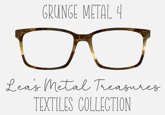 GRUNGE METAL 4 Eyewear Frame Toppers COMES WITH MAGNETS