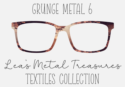 GRUNGE METAL 6 Eyewear Frame Toppers COMES WITH MAGNETS