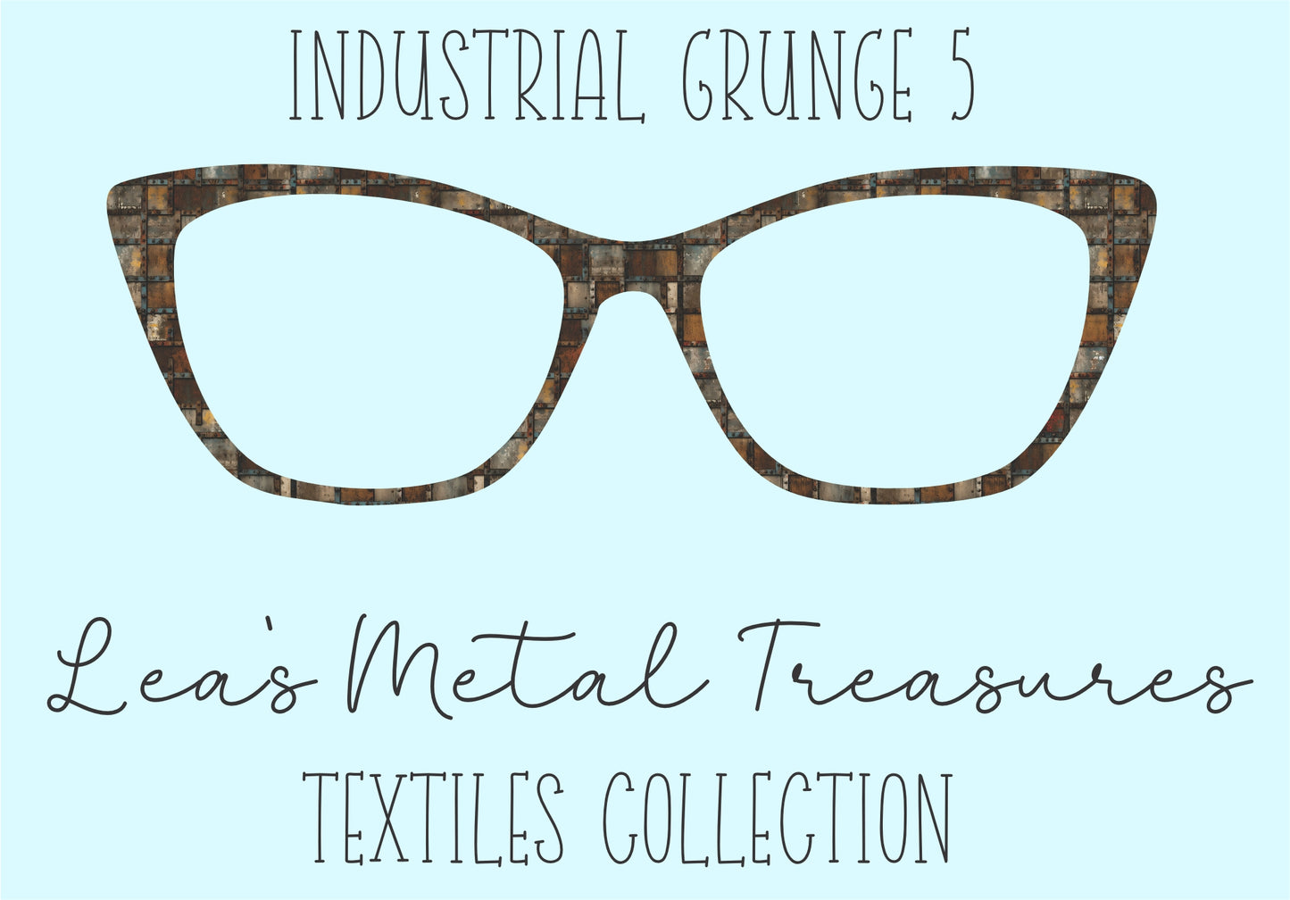 Industrial Grunge 5 • Magnetic Eyeglasses Toppers