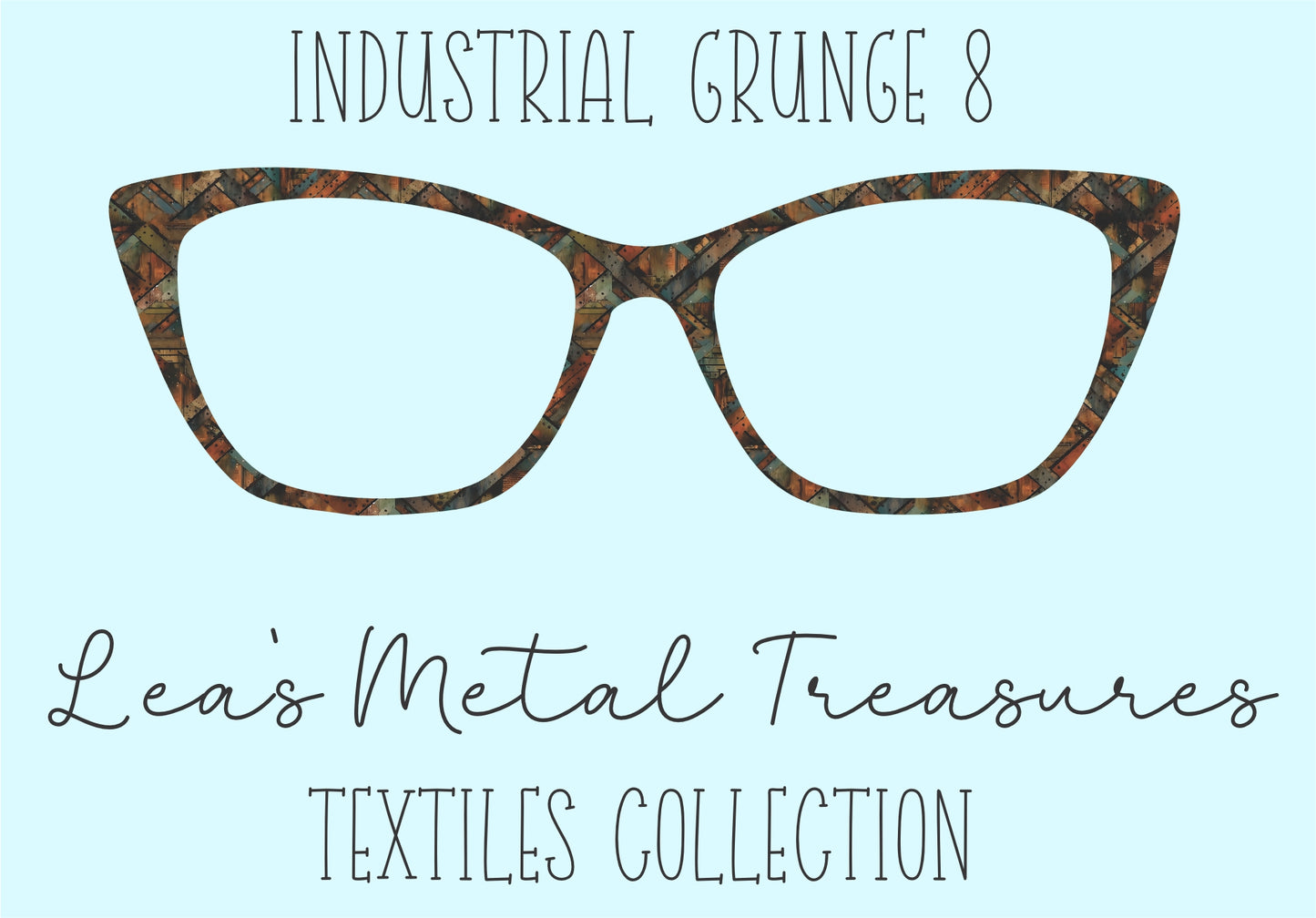 Industrial Grunge 8 • Magnetic Eyeglasses Toppers