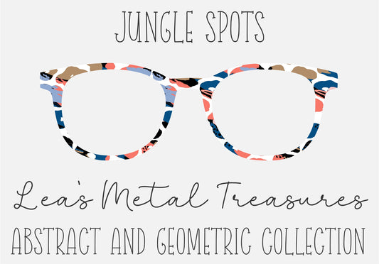 Jungle Spots Eyewear Frame Toppers COMES WITH MAGNETS