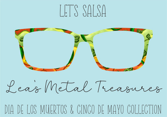 Let's Salsa Eyewear Frame Toppers COMES WITH MAGNETS