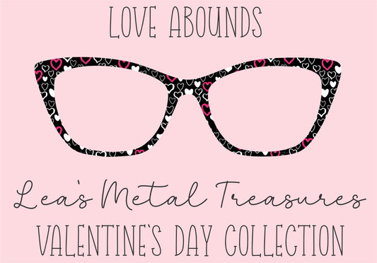 Love Abounds Eyewear Printed Magnetic Eyeglasses Topper