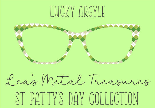 Lucky Argyle Eyewear Frame Toppers COMES WITH MAGNETS