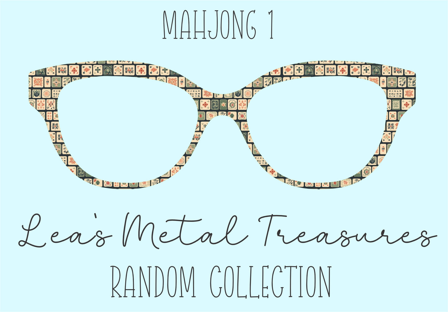 Mahjong 1 • Magnetic Eyeglasses Toppers