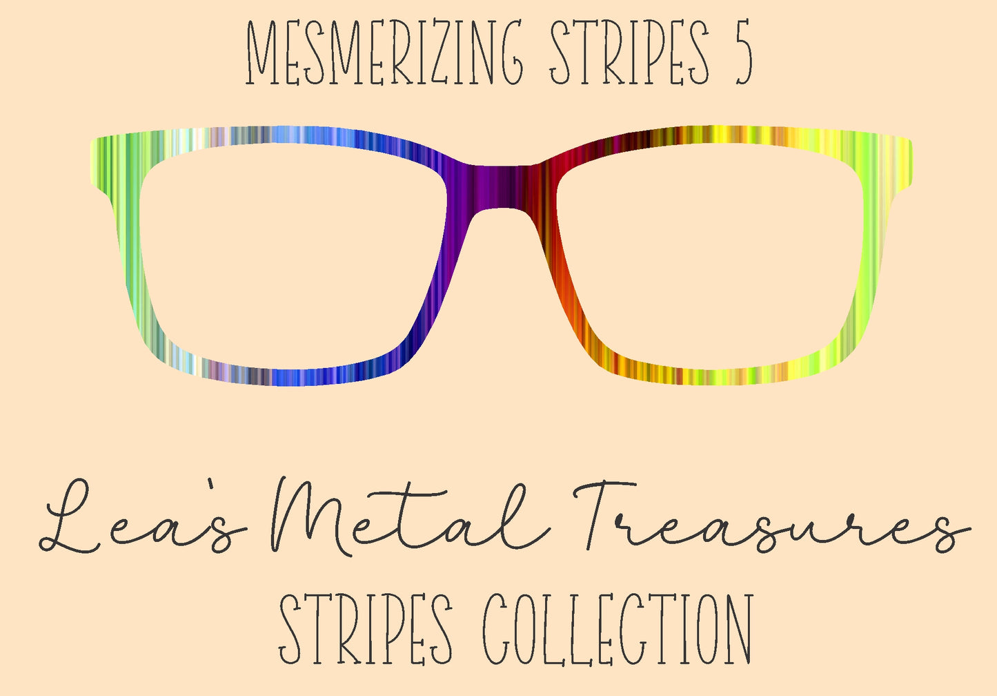 Mesmerizing Stripes 5 Eyewear Frame Toppers