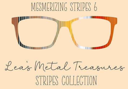 Mesmerizing Stripes 6 Eyewear Frame Toppers