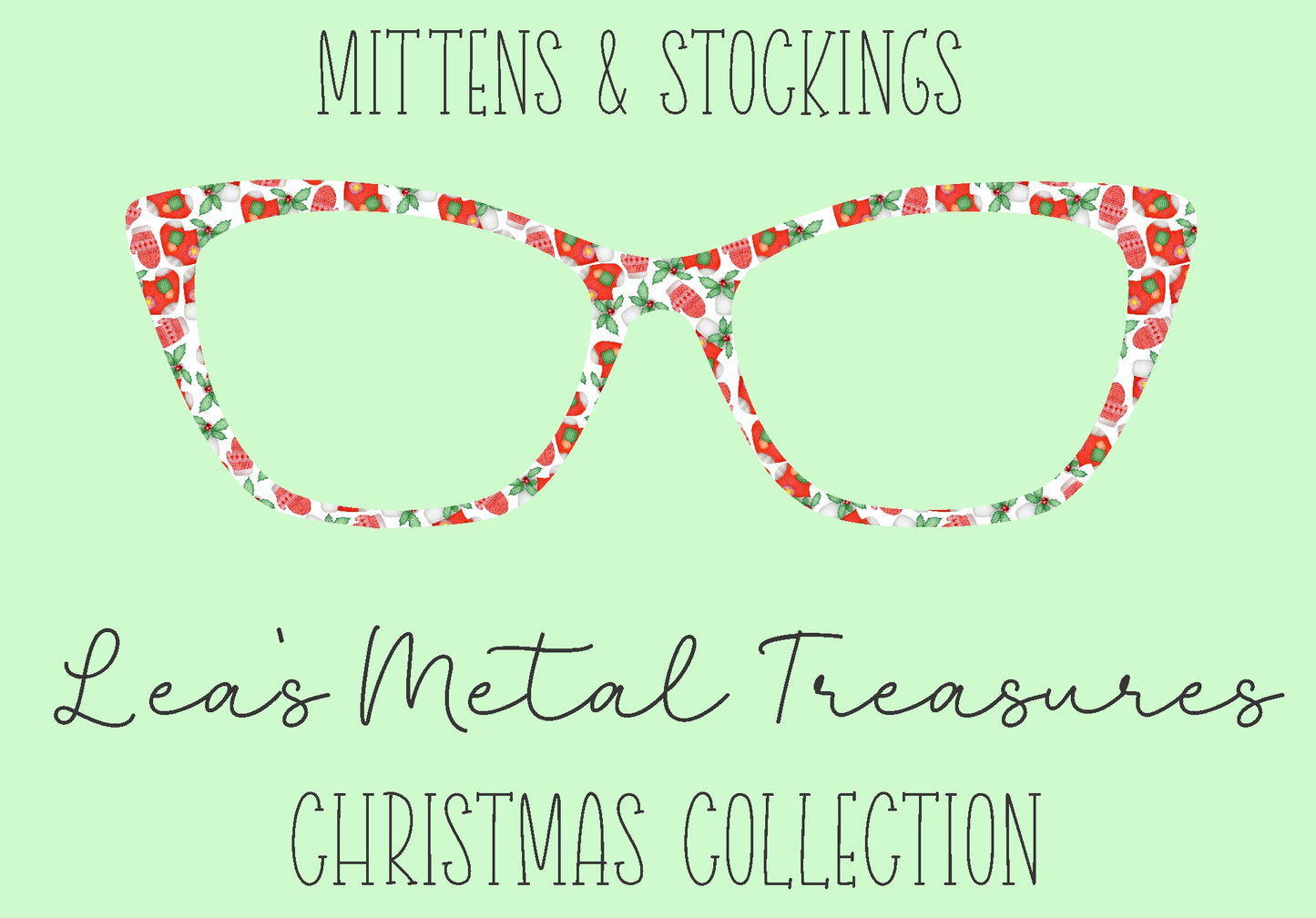 Mittens and Stocking Eyewear Frame Toppers