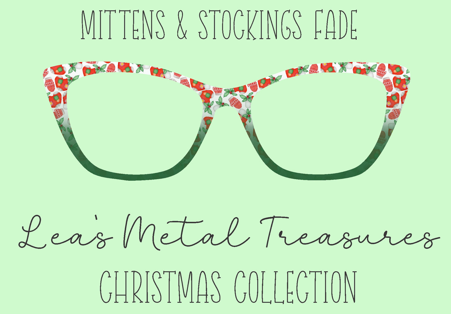 Mittens and Stockings Fade Eyewear Frame Toppers