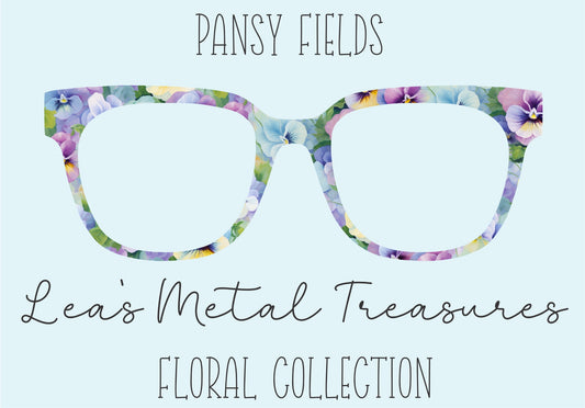 Pansy Fields Eyewear Frame Toppers COMES WITH MAGNETS
