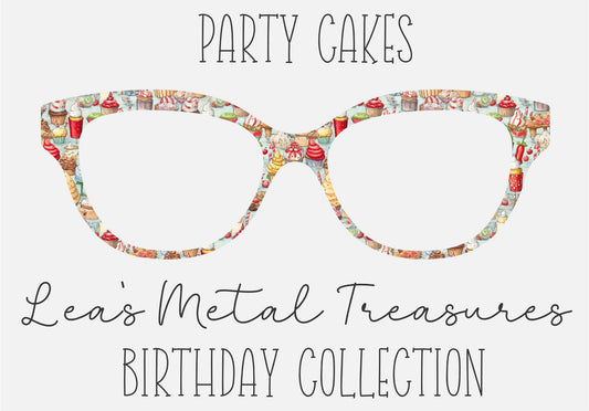 PARTY CAKES Eyewear Toppers COMES WITH MAGNETS
