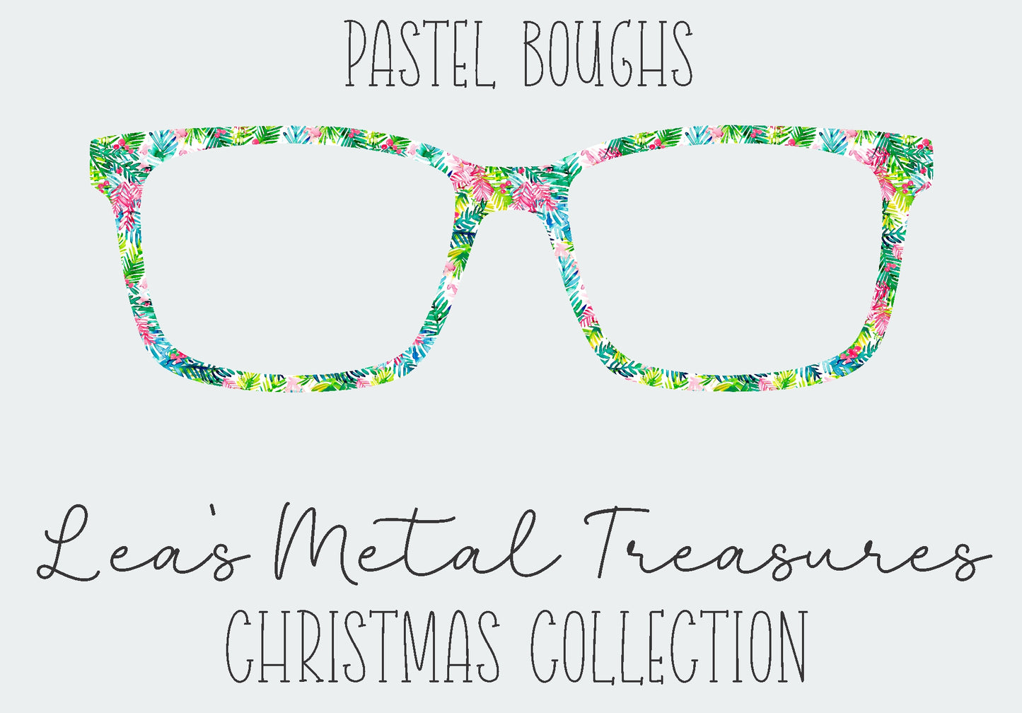Pastel Boughs Eyewear Frame Toppers