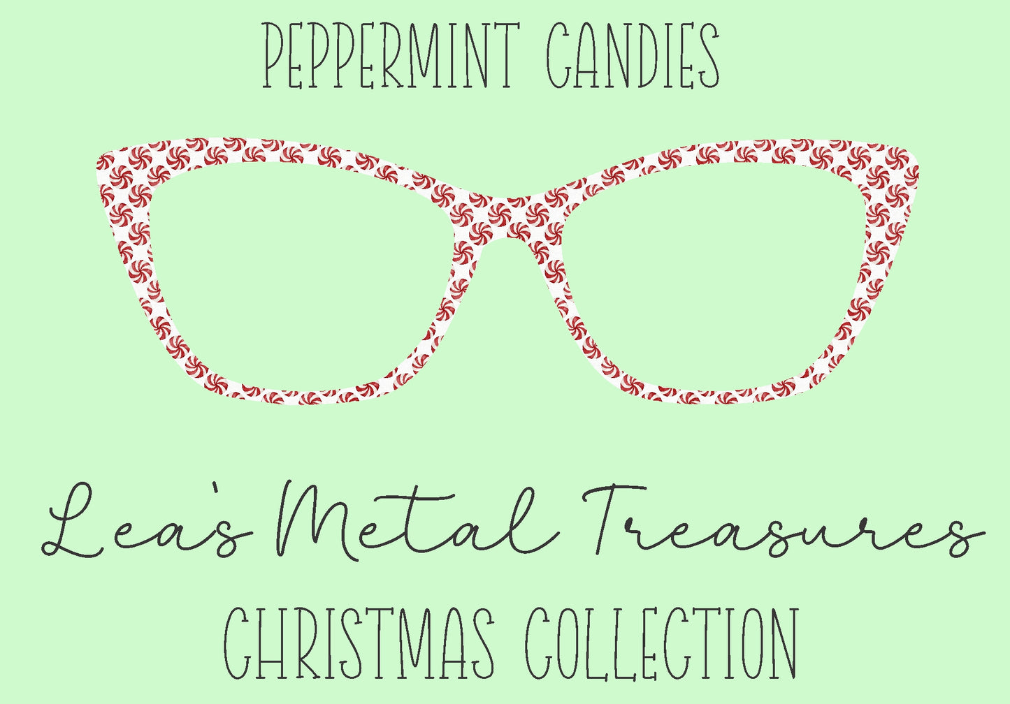 Peppermint Candies Eyewear Frame Toppers