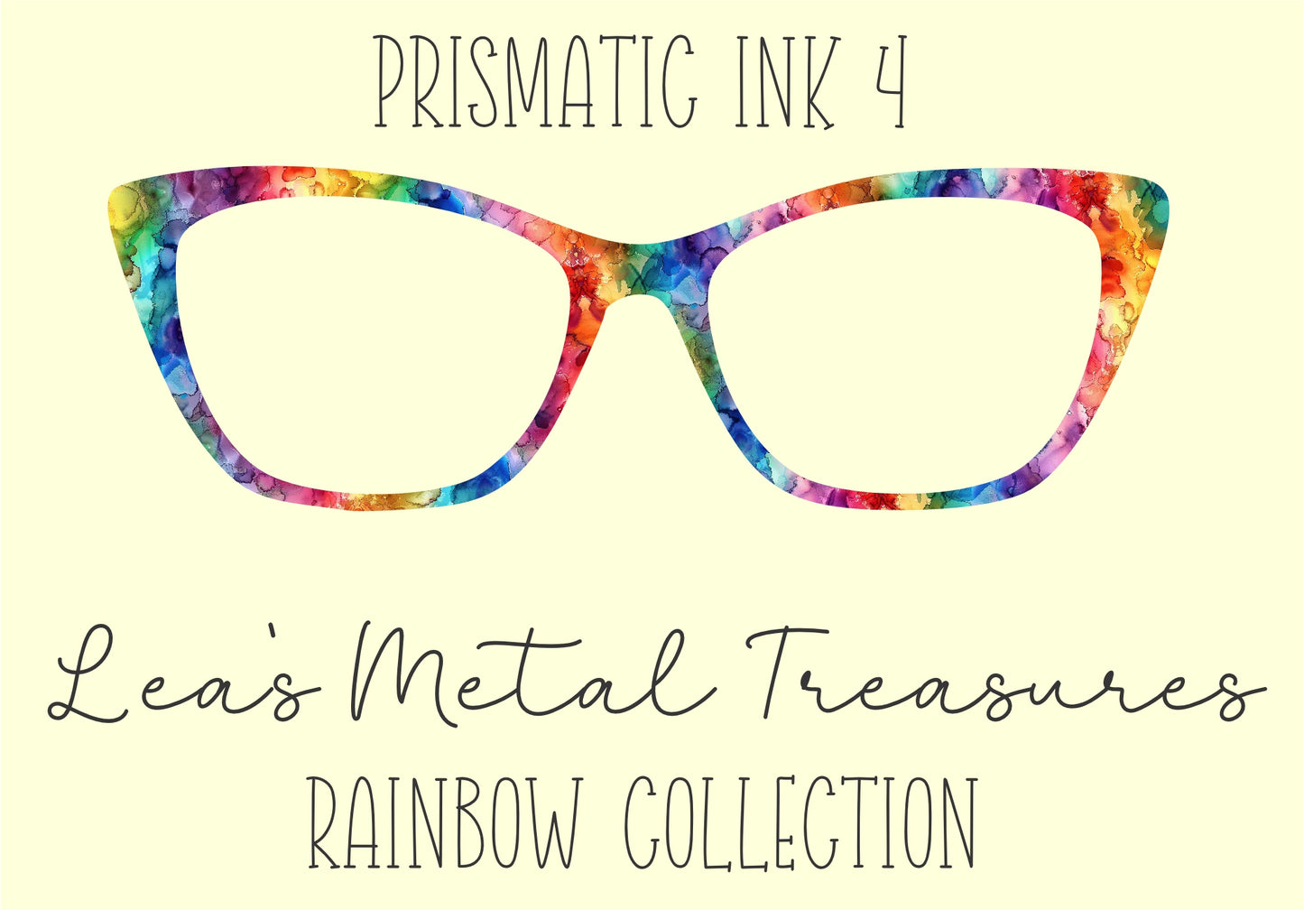 Prismatic Ink 4 Eyewear Frame Toppers