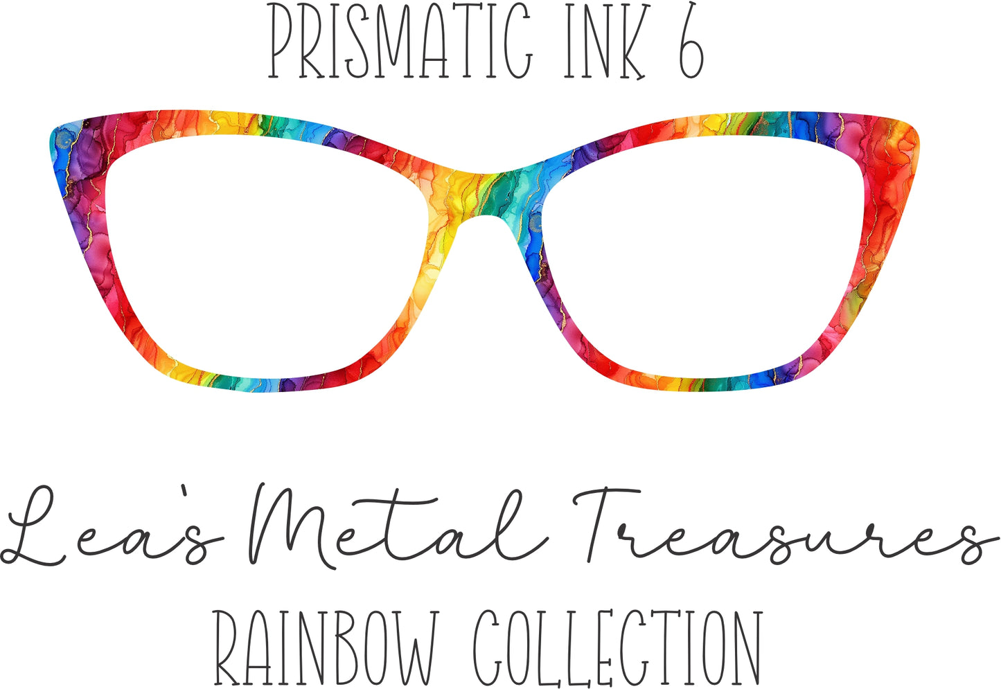Prismatic Ink 6 Eyewear Frame Toppers