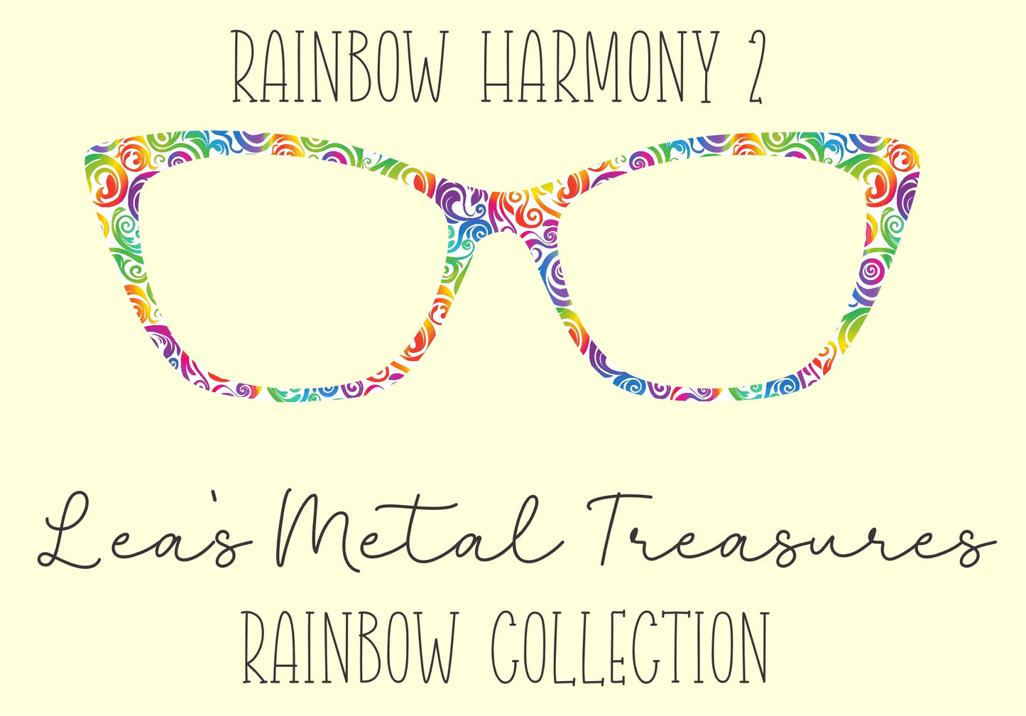 Rainbow Harmony 2 Eyewear Frame Toppers