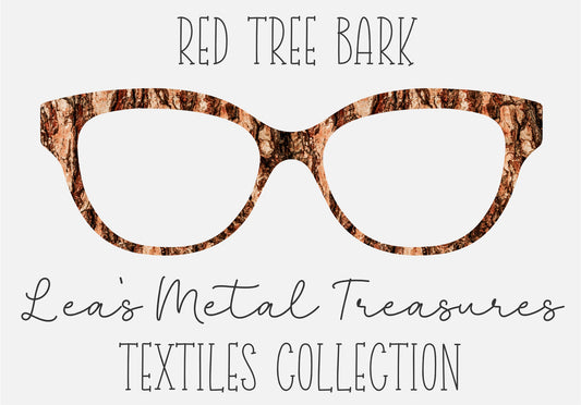 RED TREE BARK Eyewear Frame Toppers COMES WITH MAGNETS