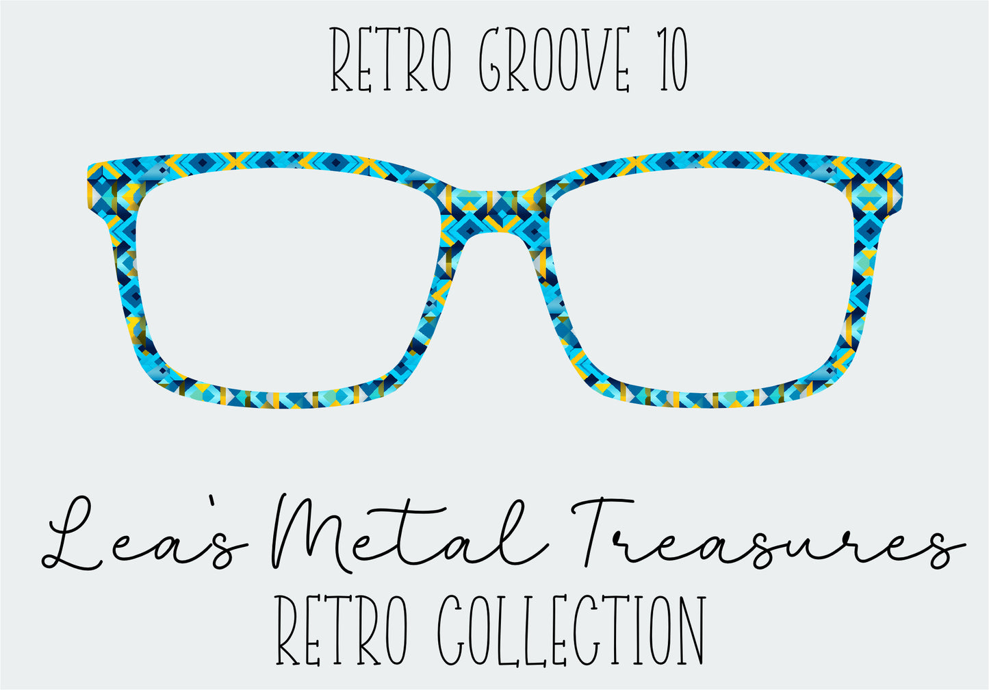 Retro Groove 10 Eyewear Frame Toppers