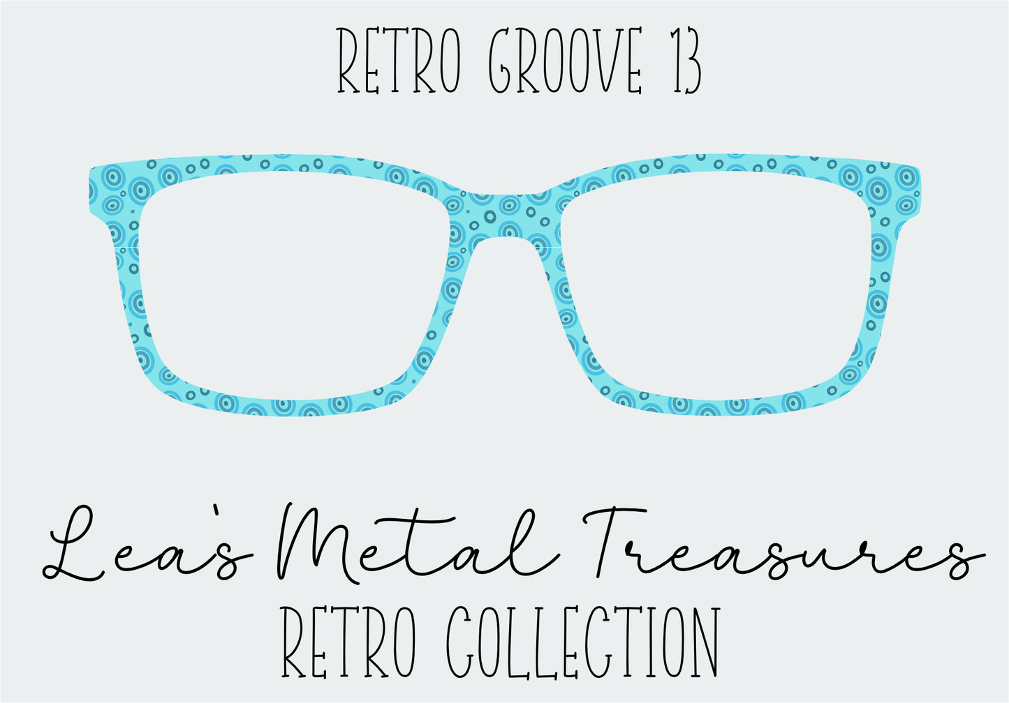 Retro Groove 13 Eyewear Frame Toppers