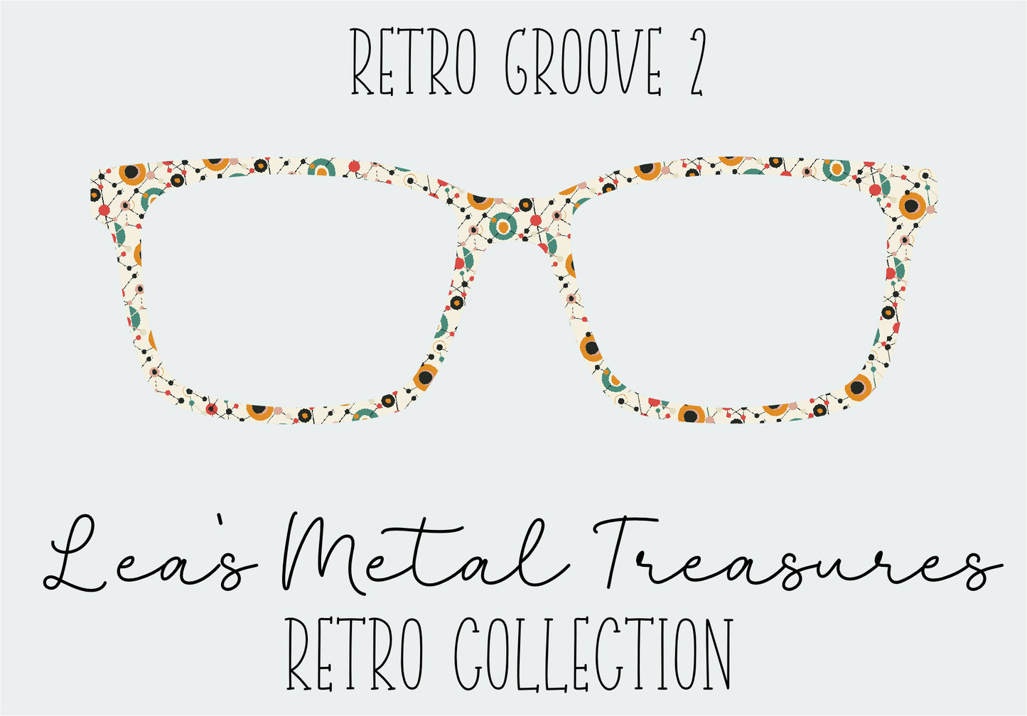 Retro Groove 2 Eyewear Frame Toppers