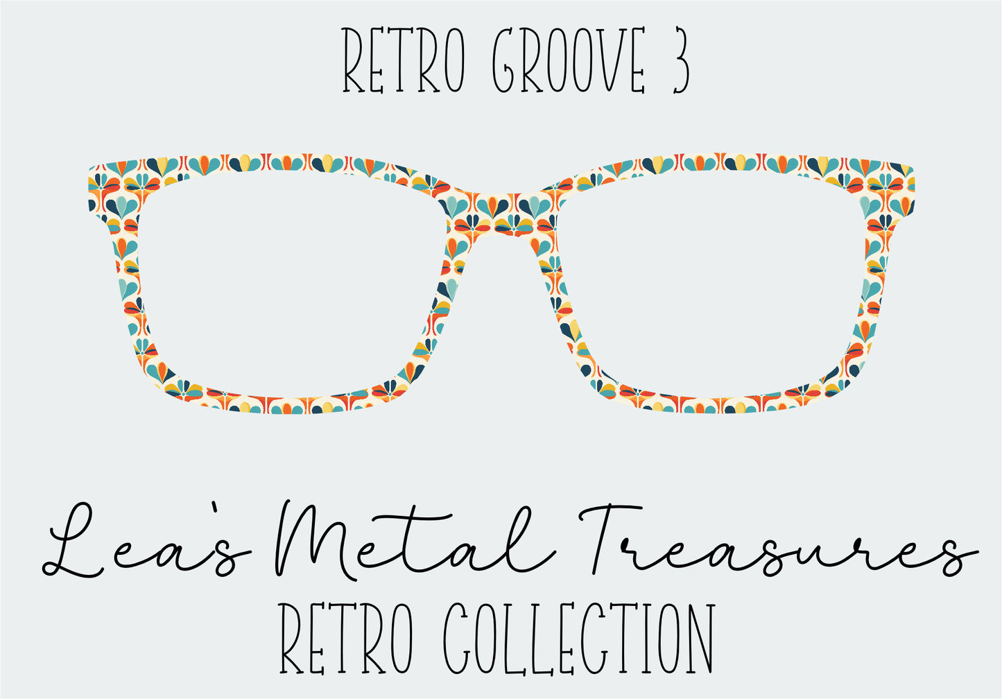 Retro Groove 3 Eyewear Frame Toppers