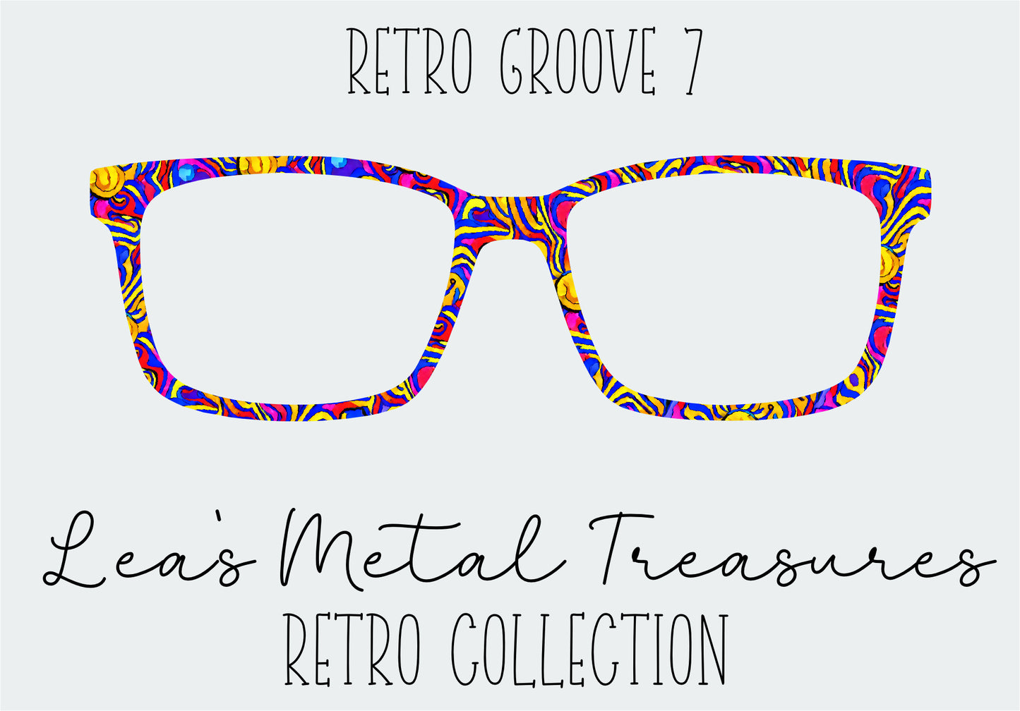 Retro Groove 7 Eyewear Frame Toppers
