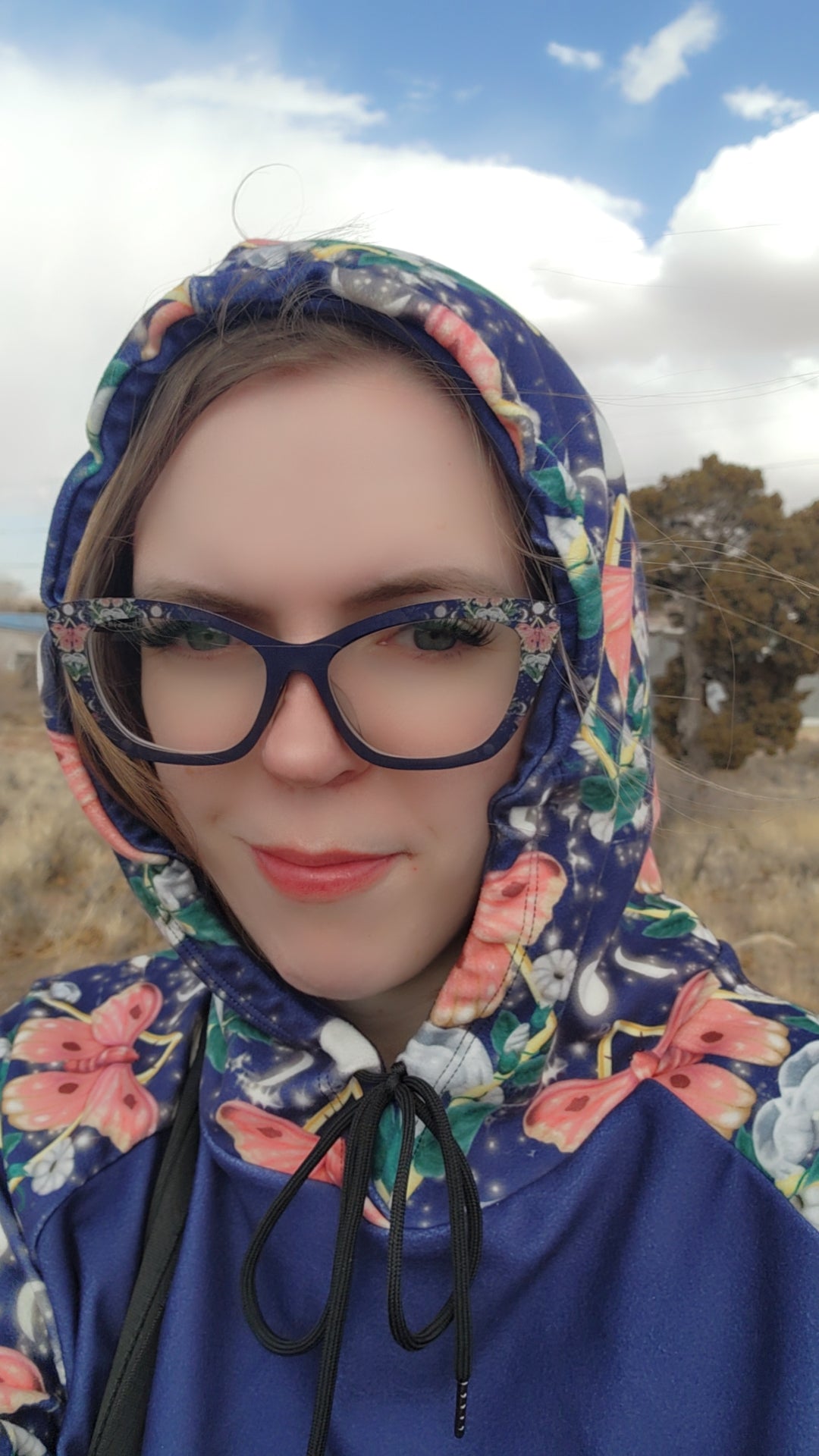 Lunar Moths Magnetic Eyeglasses Topper