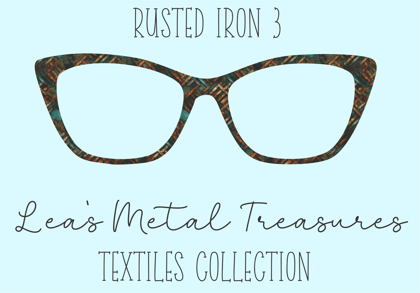 Rusted Iron 3 • Magnetic Eyeglasses Toppers