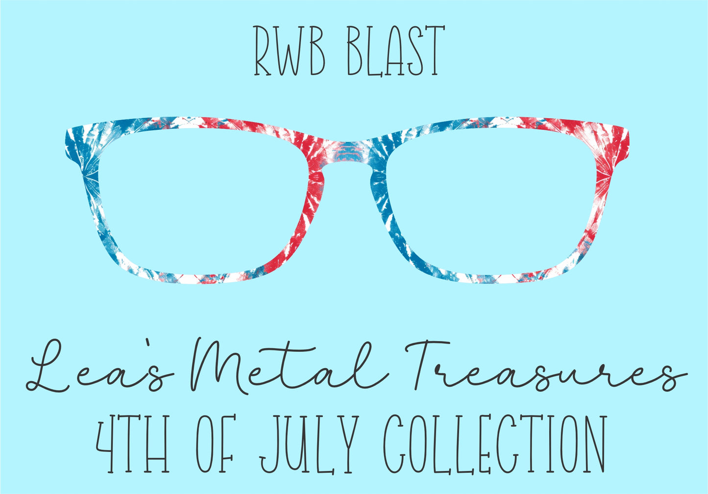 RWB Blast Eyewear Frame Toppers