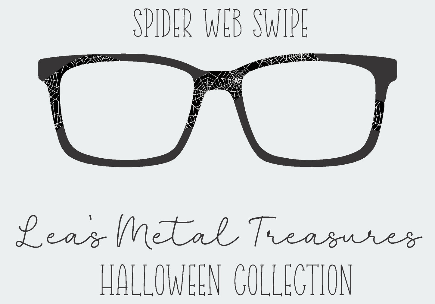 Spiderweb Swipe Eyewear Frame Toppers
