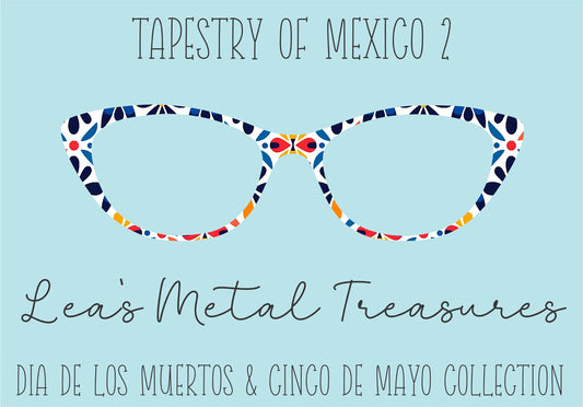 Tapestry of Mexio 2 Eyewear Frame Toppers COMES WITH MAGNETS
