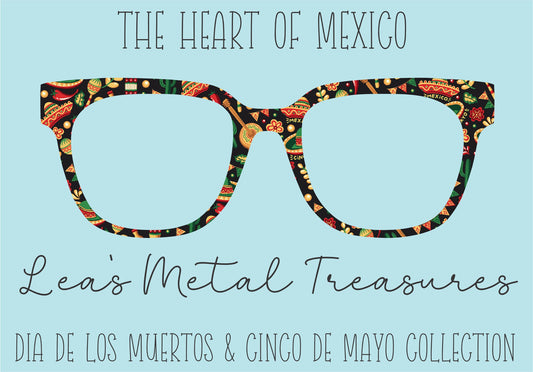 The Heart of Mexico Eyewear Frame Toppers COMES WITH MAGNETS