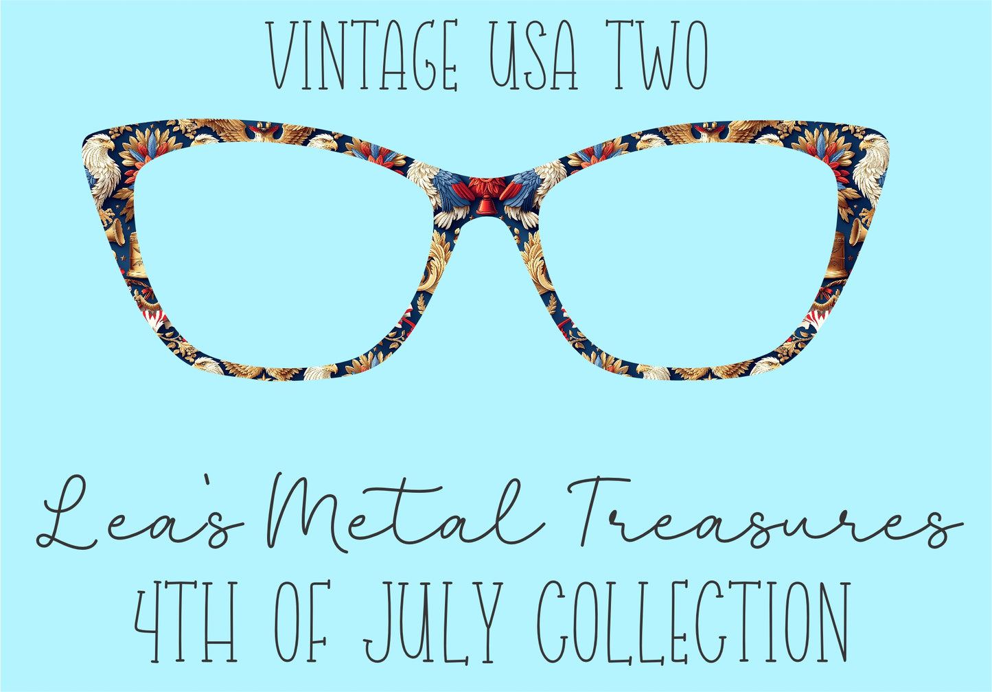 Vintage USA 2 Eyewear Frame Toppers