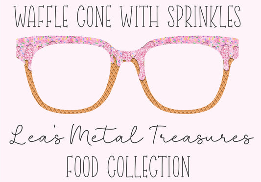 Waffle Cone with Sprinkles Eyewear Toppers COMES WITH MAGNETS