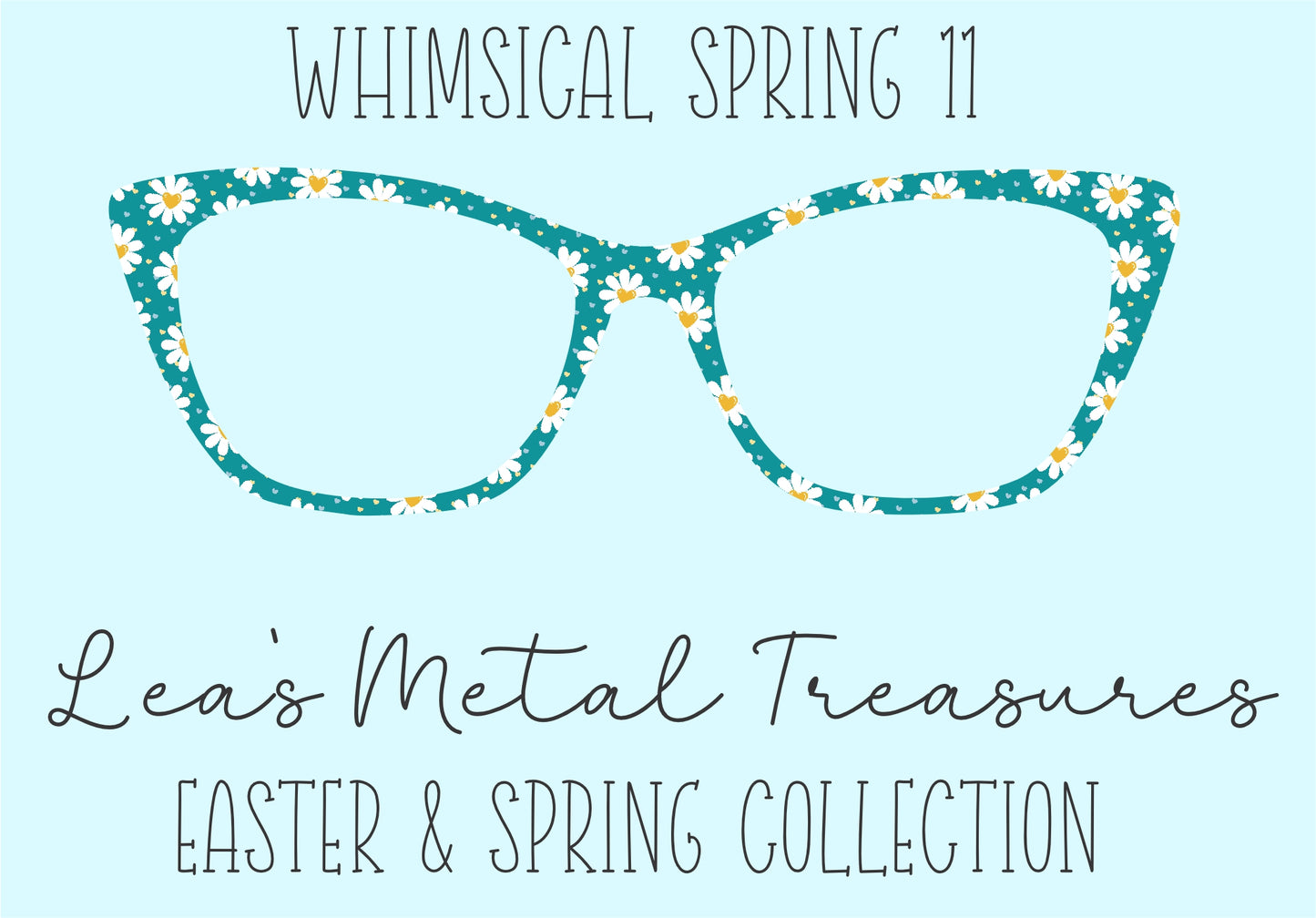 Whimsical Spring 11 • Magnetic Eyeglasses Toppers