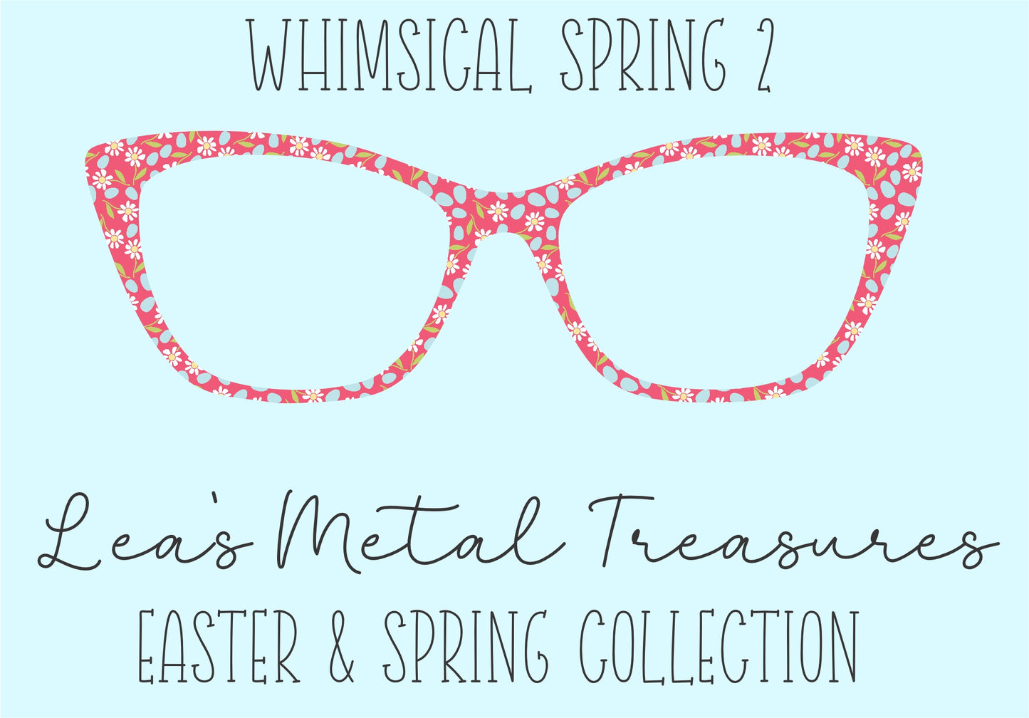 Whimsical Spring 2 • Magnetic Eyeglasses Toppers