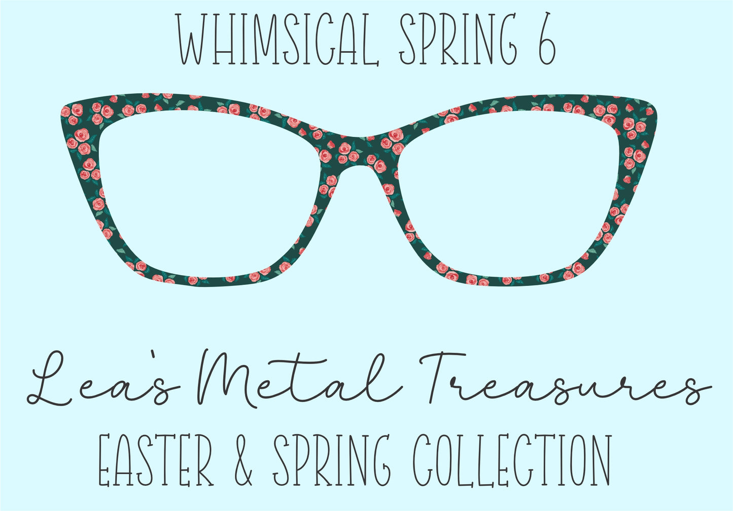 Whimsical Spring 6 • Magnetic Eyeglasses Toppers