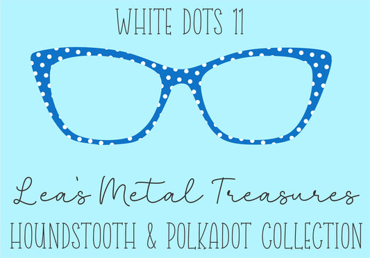 White Dots 11 • Magnetic Eyeglasses Toppers