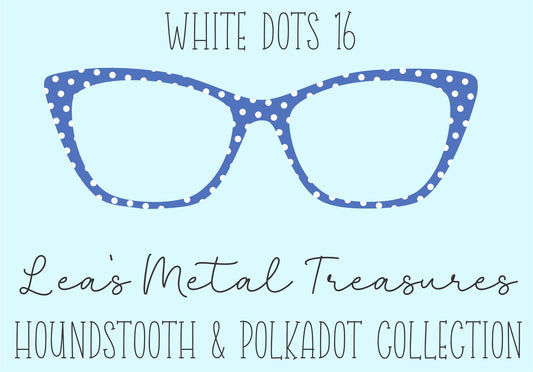 White Dots 16 • Magnetic Eyeglasses Toppers